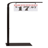 Kinter Black Metal Floor Sign Holder