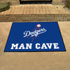 MLB - Los Angeles Dodgers Ball Man Cave Rug - 34 in. x 42.5 in.