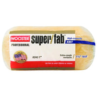 Wooster Super/Fab Knit 1-1/4 in. x 7 in. W Regular Paint Roller Cover 1 pk