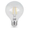 Feit Enhance G25 E26 (Medium) Filament LED Bulb Daylight 60 Watt Equivalence 1 pk