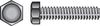 Hillman 3/8 in. D X 5 in. L Zinc Plated Steel Hex Tap Bolt 50 pk