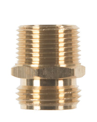 JMF Brass 3/4 in. Dia. x 3/4 in. Dia. Adapter 1 pk Yellow (Pack of 10)