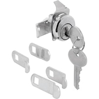 Prime-Line Nickel Steel Counter Clockwise Mailbox Lock