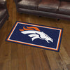 NFL - Denver Broncos 3ft. x 5ft. Plush Area Rug