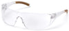 Carhartt Billings Anti-Fog Frameless Safety Glasses Clear Lens Clear Frame 1 pc