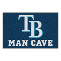 MLB - Tampa Bay Rays Man Cave Rug - 19in. x 30in.