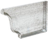 Amerimax 15206 4 Right Galvanized Steel Gutter End Cap  (Pack Of 15)