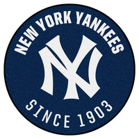 MLB - New York Yankees Retro Collection Roundel Rug - 27in. Diameter - (1927)