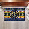 NBA - Denver Nuggets Holiday Sweater Rug - 19in. x 30in.