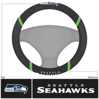 NFL - Seattle Seahawks  Embroidered Steering Wheel Cover