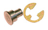 Barton Kramer Mill Aluminum Rivet and E Ring 0.18 in. H X 3/16 in. W X 0.18 in. L 3 pk