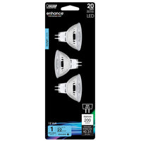 Feit Enhance MR16 GU5.3 LED Bulb Daylight 20 Watt Equivalence 3 pk