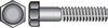 Hillman 3/8-16 in. D X 2-1/2 in. L Stainless Steel Hex Head Cap Screw 25 pk