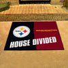 NFL House Divided - Steelers / Redskins House Divided Rug