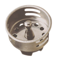 Plumb Pak 1-1/2 in. D Chrome-Plated Stainless Steel Sink Strainer Silver