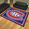 NHL - Montreal Canadiens 8ft. x 10 ft. Plush Area Rug