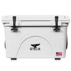 Roto Cooler, White, 40-Qt.