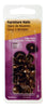 Hillman 7/16 in. L Furniture Copper Nail Smooth Shank Round (Pack of 6)