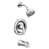 Moen Adler 1-Handle Chrome Tub and Shower Faucet