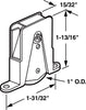 Prime-Line 1 in. D X 0.97 in. L Plastic/Stainless steel Roller Assembly 2 pk