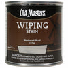 Old Masters Semi-Transparent Weathered Wood Oil-Based Wiping Stain 0.5 Pt. (Pack of 6)