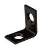 National Hardware 0.75 in. H X 0.5 in. W X 0.07 in. D Black Steel Inside Corner Brace