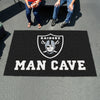 NFL - Las Vegas Raiders Man Cave Rug - 5ft. x 8 ft.