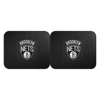 NBA - Brooklyn Nets Back Seat Car Mats - 2 Piece Set