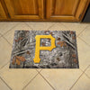 MLB - Pittsburgh Pirates Camo Camo Rubber Scraper Door Mat