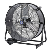 KOOL-FLO 29.9 in. H X 24 in. D 2 speed Drum Fan