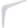 National Hardware 6 in. H X 5 in. W X 13/16 in. D White Steel Shelf Bracket (Pack of 20).