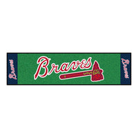 MLB - Atlanta Braves Tomahawk Putting Green Mat - 1.5ft. x 6ft.