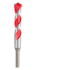 Milwaukee 3/4 in. X 6 in. L Carbide Hammer Drill Bit 3-Flat Shank 1 pk