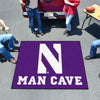 Northwestern University Man Cave Rug - 5ft. x 6ft.