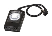 Westek Outdoor Mechanical Timer 120 V Black