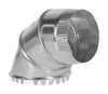 Imperial 6 in. D X 6 in. D Adjustable 90 deg Galvanized Steel Top or Side Take-Off (Pack of 6)