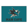 NHL - San Jose Sharks Man Cave Rug - 5ft. x 8 ft.