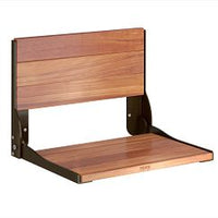 TEAK FOLDING SHOWER SEAT