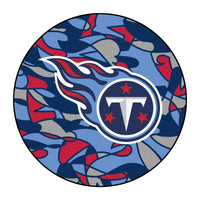 NFL - Tennessee Titans XFIT Roundel Rug - 27in. Diameter