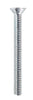 Hillman No. 1/4-20 X 2-1/2 in. L Phillips Flat Head Zinc-Plated Steel Machine Screws 100 pk