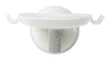 Safe-er-Grip Bright White Plastic Soap Dish