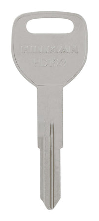 Hillman Automotive Key Blank Double  For Honda (Pack of 10).