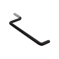 Crawford 7 in. L Vinyl Coated Black Steel Large Ladder Hook 50 lb. capacity 1 pk