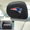 NFL - New England Patriots  Embroidered Head Rest Cover Set - 2 Pieces