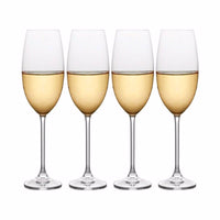 Mikasa Julie 16-1/2 oz Clear Crystal Wine Glass Set