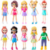 Mattel Polly Pocket Figures Plastic Multicolor 1 pc - Colors and decorations may vary.