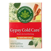 Traditional Medicinals Gypsy Cold Care Herbal Tea - 16 Tea Bags - Case of 6