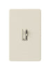 Lutron Toggler Light Almond 600 W Toggle Dimmer Switch 1 pk