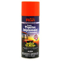 Rust-Preventative Enamel, Paint & Primer for Metal, Truck, Tractor, Implement & Equipment, Allis Chalmers Orange, 12 oz. Spray