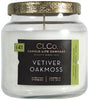 Candle lite 4274168 14 Oz Vetiver Oak Moss CLCo Jar Candle With Metal Lid (Pack of 3)